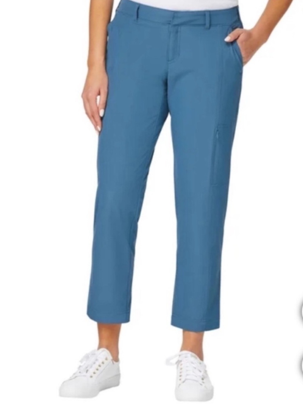 ☀️NWT Kirkland Signature Travel Pant Blue Size 4